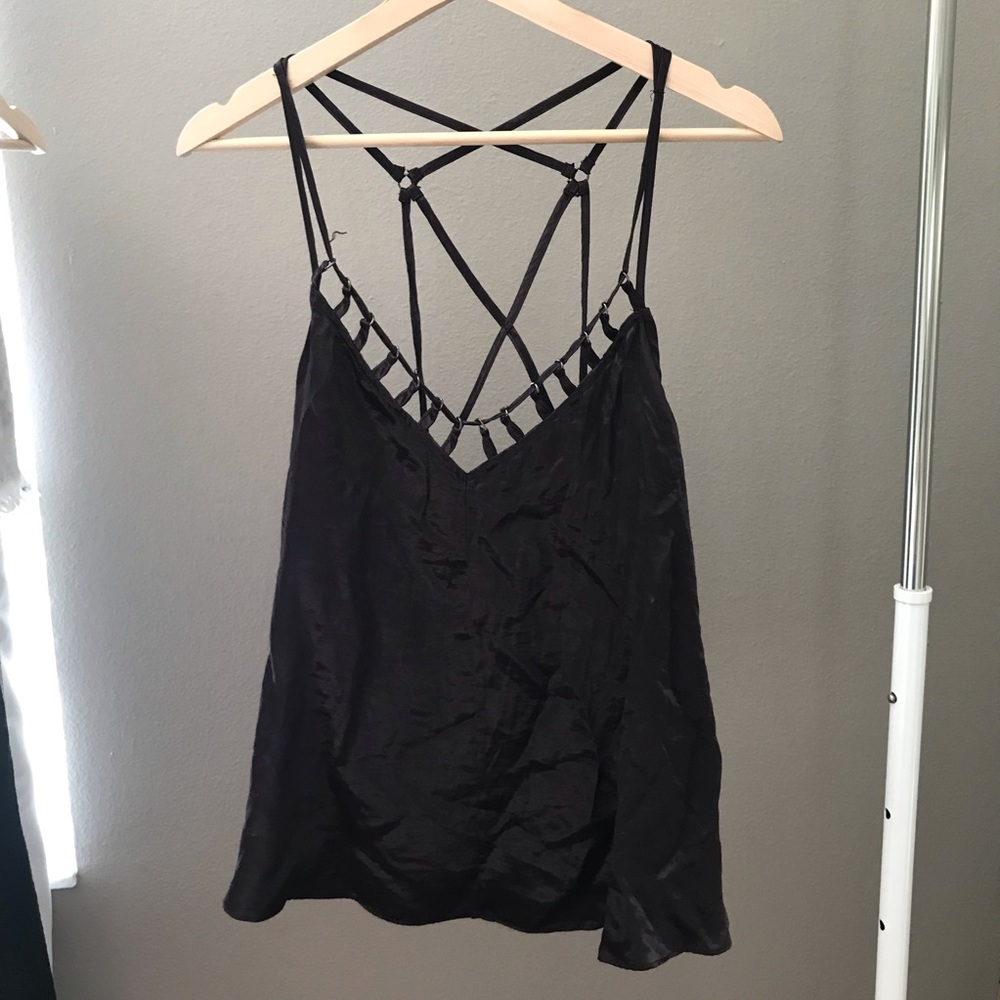 FP PURPLE SATIN TANK